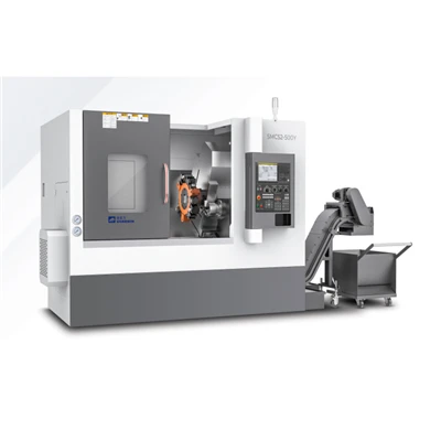 Tornitura CNC con fresatrice